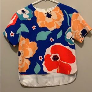 Kate Spade floral blouse